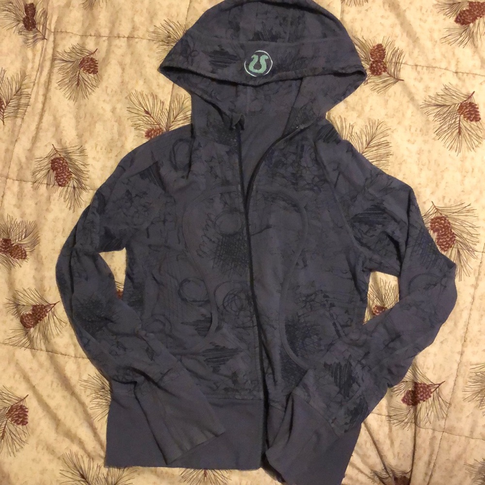 Zip up hooded sweater